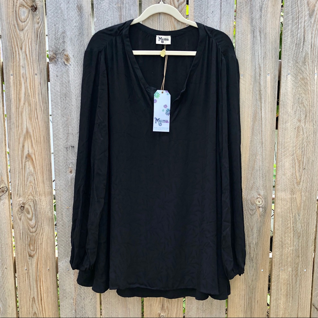 *Show Me Your Mumu | One Button Swing Tunic Dress